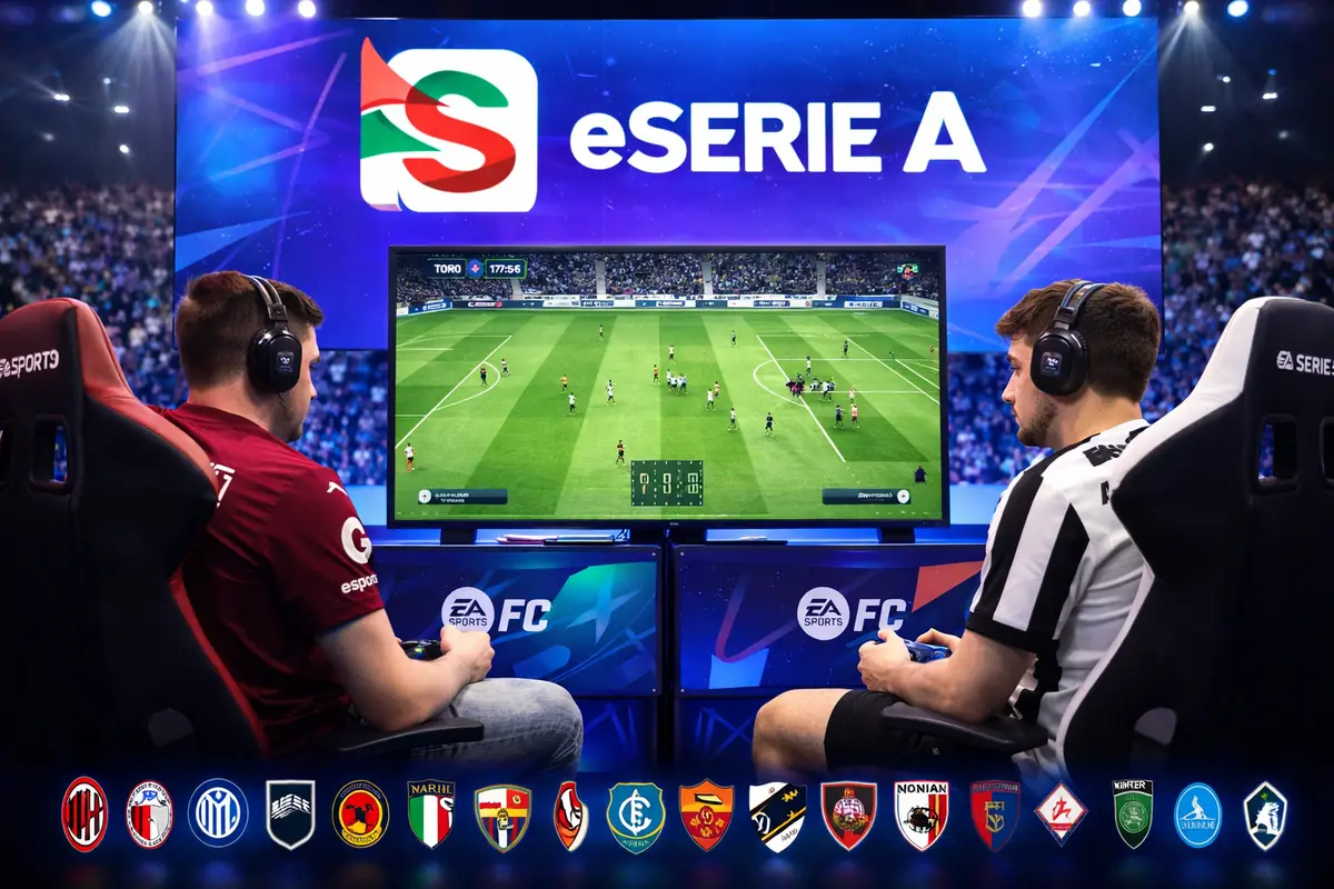 Competizione eSerie A in corso