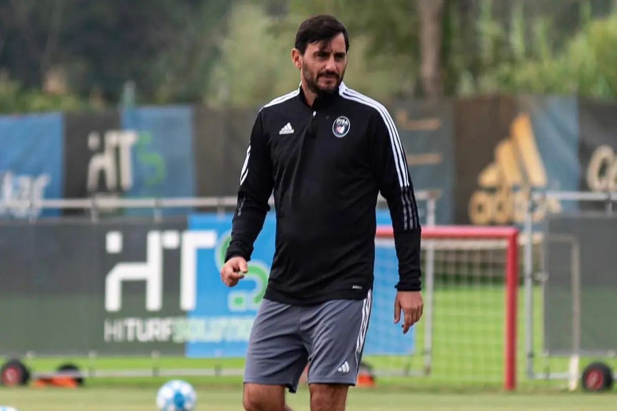 Alberto aquilani durante un allenamento al Pisa