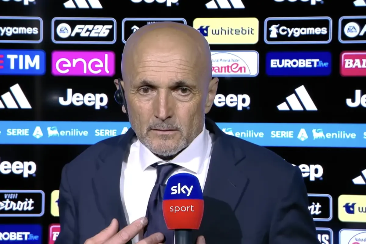 Spalletti a Sky dopo la Champions